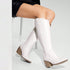 DAMEN-COWBOYSTIEFEL I BEQUEME SCHLUPFSTIEFEL MIT REISSVERSCHLUSS